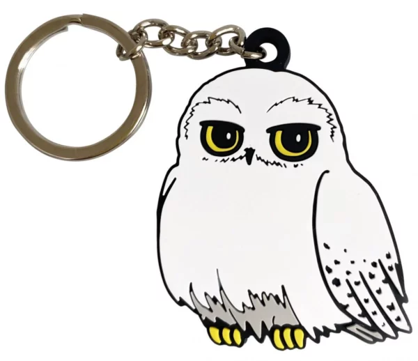 HARRY POTTER Hedwig Porte clés Caoutchouc