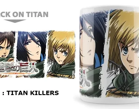 ATTACK ON TITAN - Mug 325ml - Titan Killers