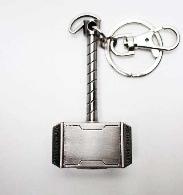 MARVEL - 3D Metal Keychain Blister Box - Thor Hammer